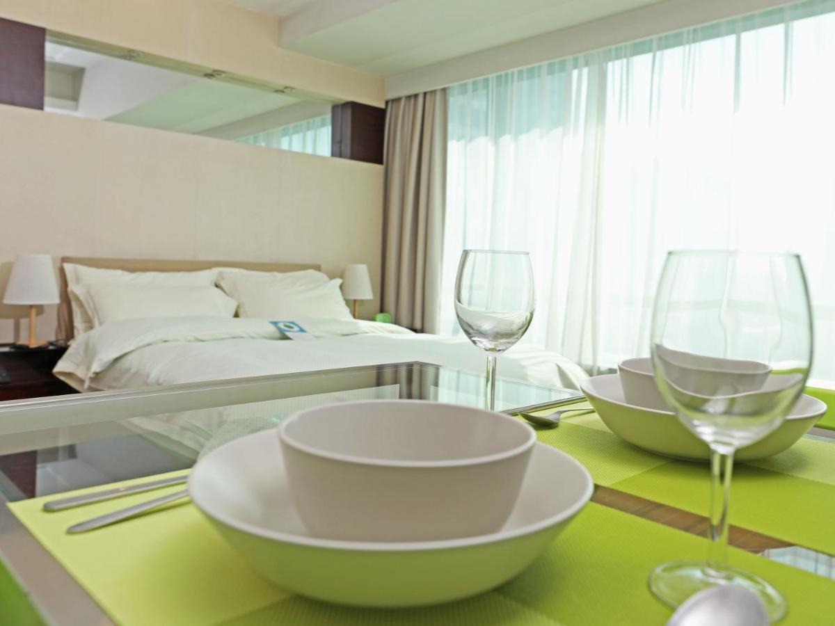 Shanghai Cosmo World Union Service Apartment Eksteriør billede