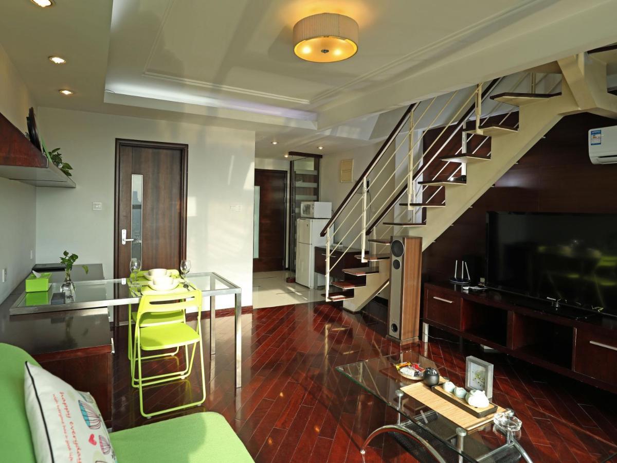 Shanghai Cosmo World Union Service Apartment Eksteriør billede