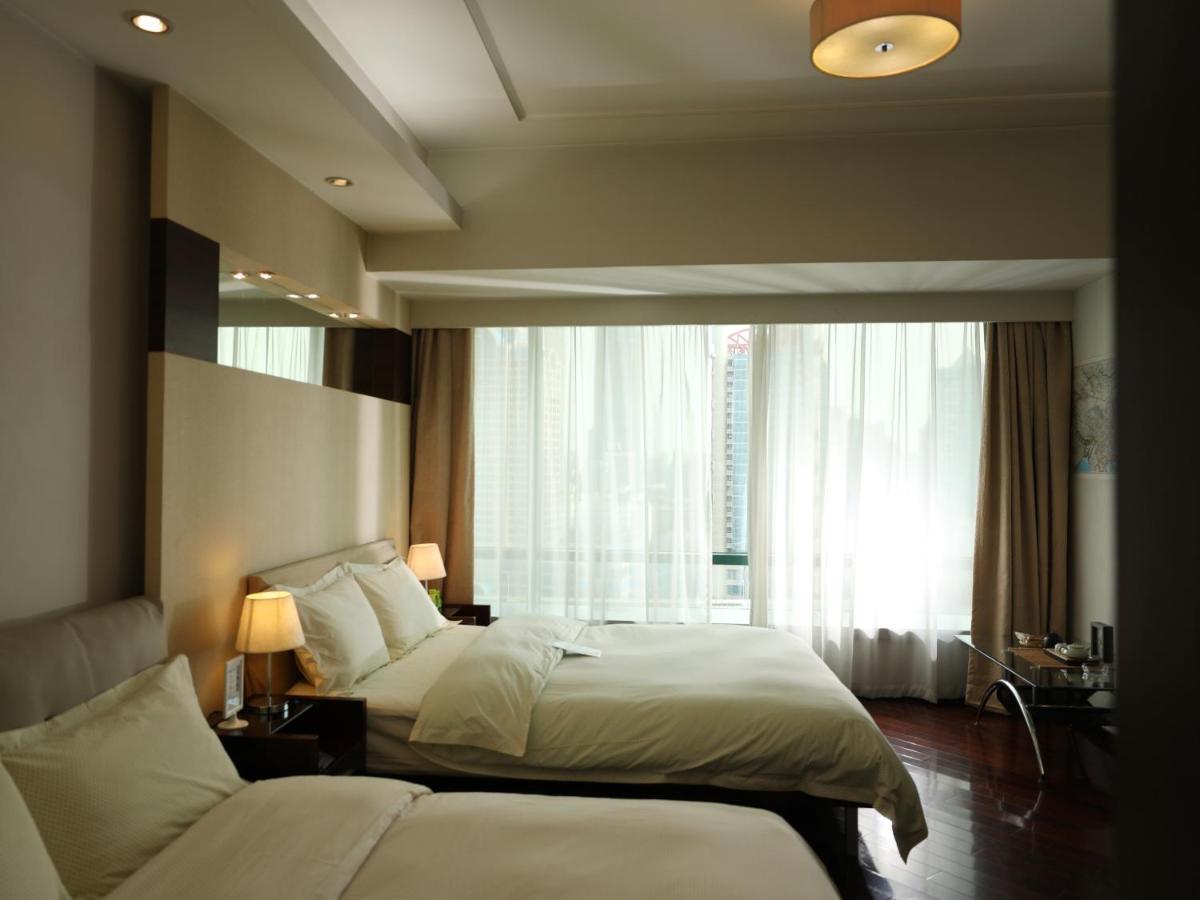 Shanghai Cosmo World Union Service Apartment Eksteriør billede
