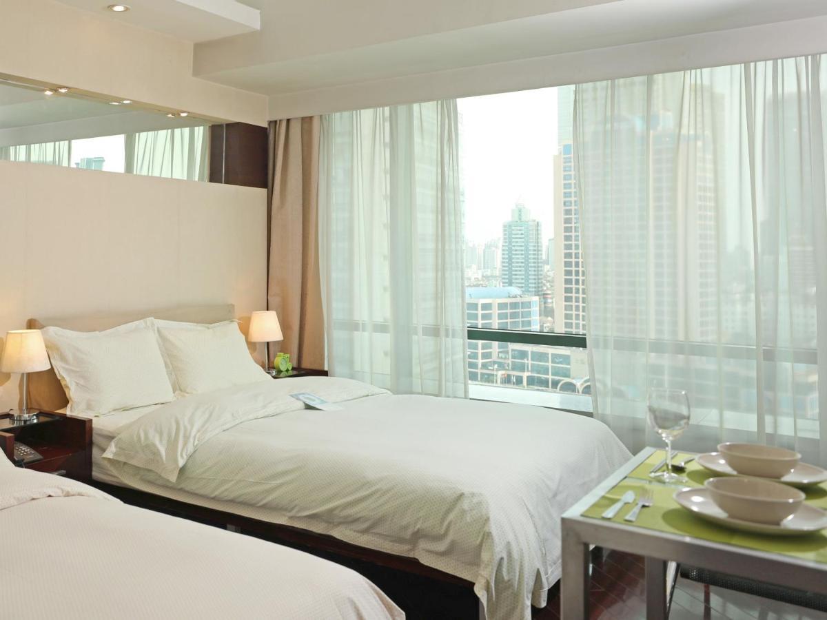 Shanghai Cosmo World Union Service Apartment Eksteriør billede